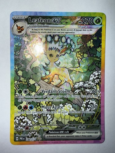 Leafeon ex 144/131 Sv: Prismatic Evolutions Holo