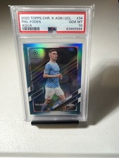 2020-21 Topps Chrome X Steve Aoki UEFA Champions League Neon Future Soccer Cards Checklist 33