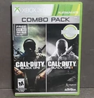 Call of Duty Black Ops 1 + 2 II Combo Pack Xbox 360 CIB Platinum Hits