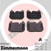 Zimmermann BremsbelÄGe BMW 1 F40 2 F44 I8 I12 I15 X1 F48 X2 F39 Mini Mini F56