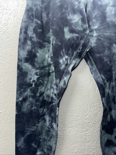 Women's Lululemon Align Pant Tie Dye Green SZ 18 Leggings - Picture 5 of 19