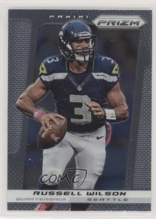 2013 Panini Prizm Russell Wilson #189 8x7