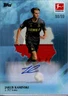 Jakub Kaminski Auto Blue /99 2025-26 Topps International Stars Bundesliga