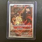 Team Rockets Meowth 203/182 Destined Rivals Pokemon Card Mint