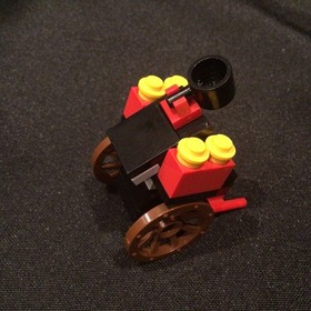 LEGO Vintage Shell promo set 2540 Fright Knights flying catapult cart w BOX!