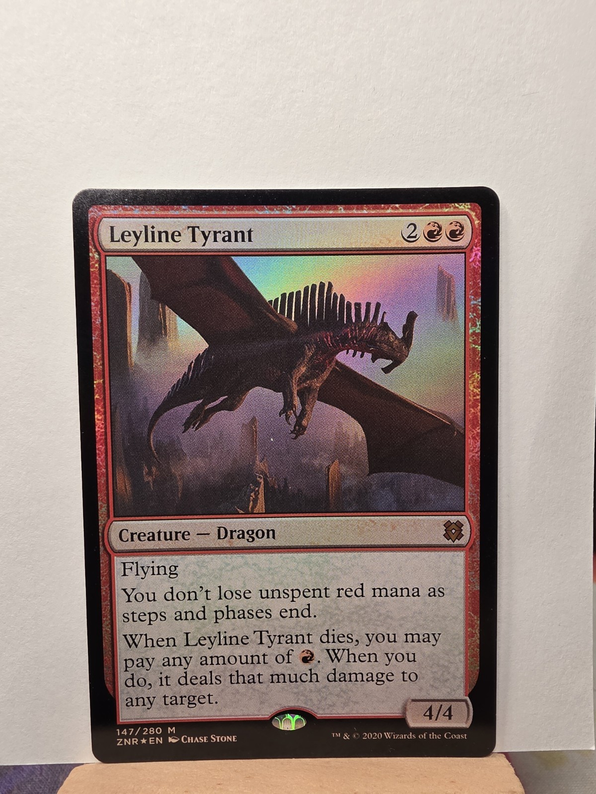 Leyline Tyrant (Foil) Zendikar Rising 147/280 Mythic MTG