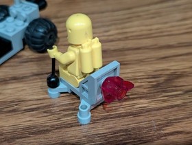 LEGO Space: Crater Crawler (6826) 100% complete, manual, no box, 1 damaged piece