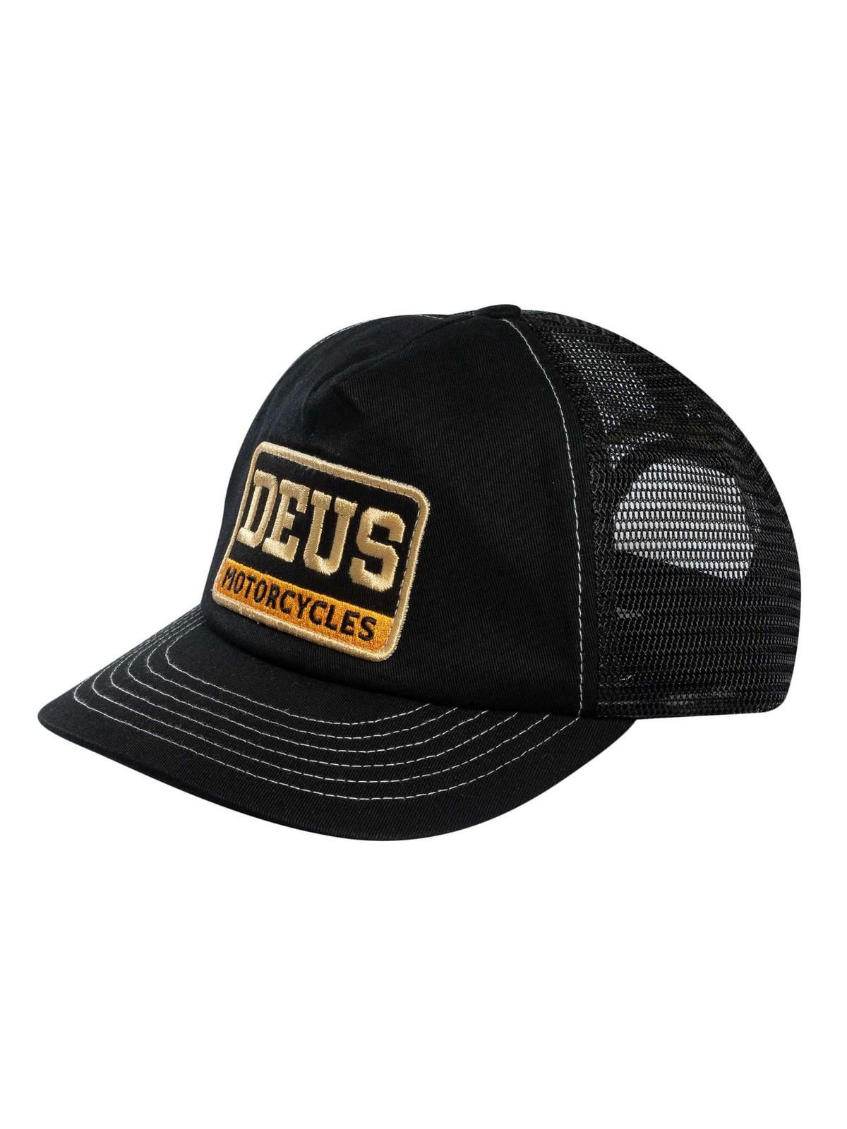Deus Ex Machina Malden Trucker Cap, Black - One Size