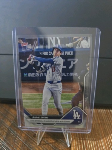 Shohei Ohtani Hardest Hit HR Of Season 2025 MLB Topps NOW Card 145 Presale
