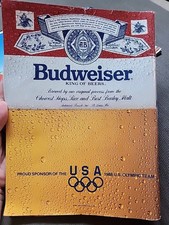 1988 Olympics Budweiser Print Ad King Of Beers Some Bends