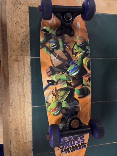 2014 Teenage Mutant Ninja Turtles TMNT Nickelodeon Skateboard Bravo 21" - Picture 2 of 7