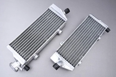 Paire Radiateurs Eau Racing Ultra-Renforcés Pour KTM XC-F 505 XC505F 2008-2009 - Photo 1/4