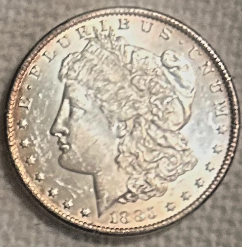 1885 O Morgan,  BU gorgeous bright beautiful, free shipping Sigma tested genuine