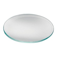 GRAINGER APPROVED WGL065 Watch Glass,65 mm Dia,Glass,Round,PK12 23YW95