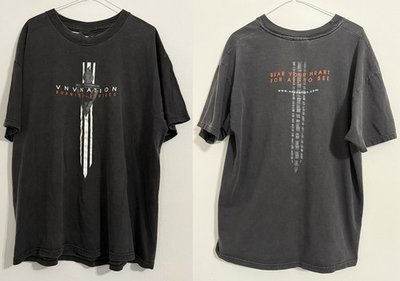 #ad #ad VNV Nation Band 2 Sides Burning Empires Shirt Black Unisex S 5XL 1K1290 $28.79