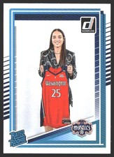Georgia Amoore #96 2025 Donruss WNBA Washington MysticsRC Rookie