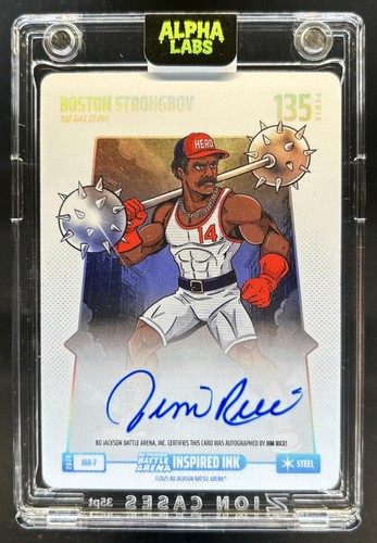2026 Bo Jackson Battle Arena Boston Strongboy Jim Rice Debut Auto #JRA-7