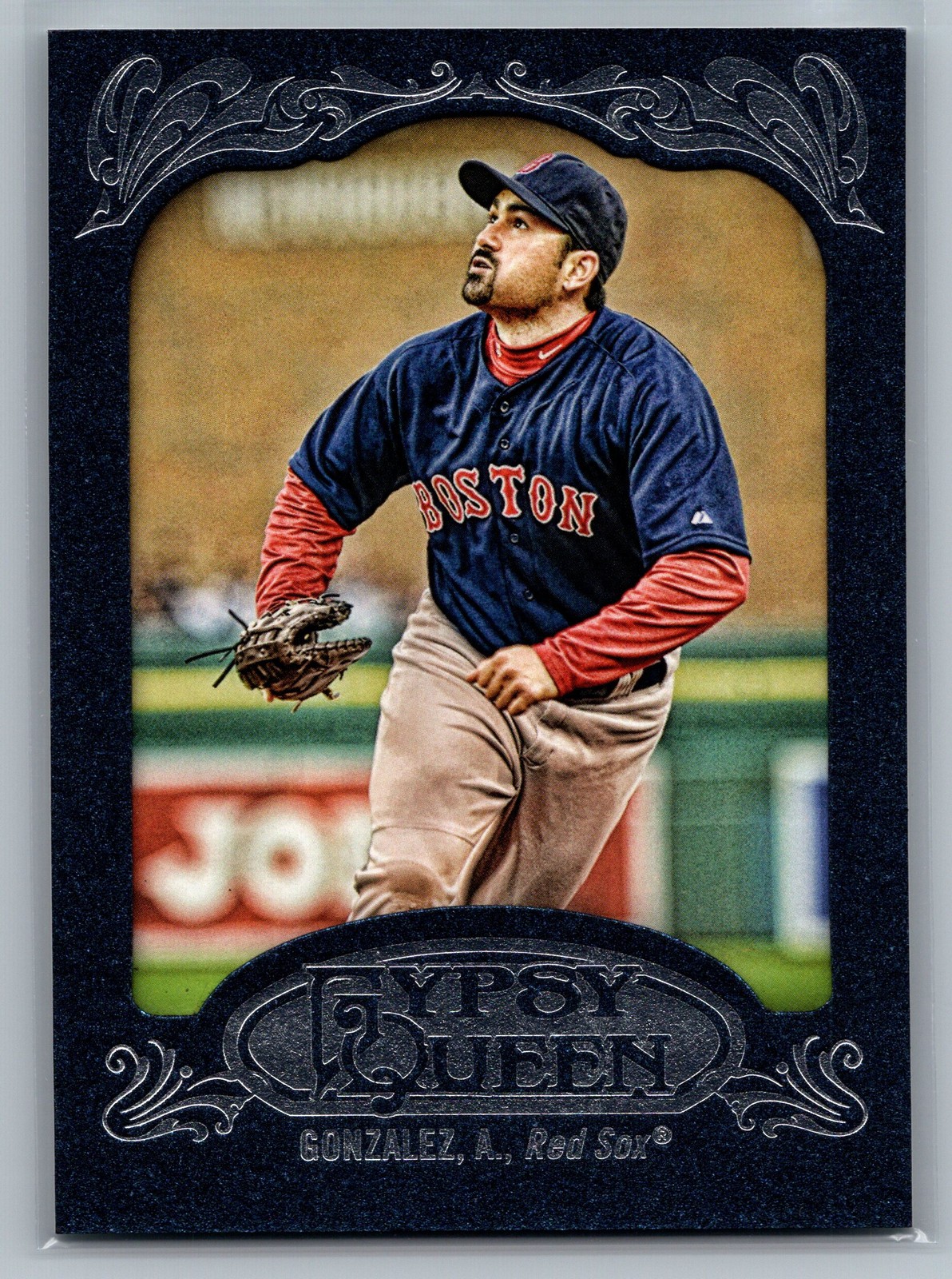 2012 Topps Gypsy Queen #92 Adrian Gonzalez Boston Red Sox SN