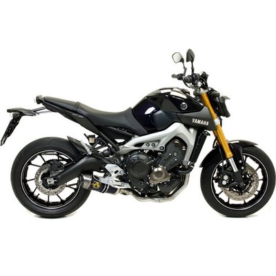 KOMPLETTER AUSPUFF ARROW ZUGELASSEN KAT EURO4 ALUMINIUM YAMAHA MT-09 / TRACER 900