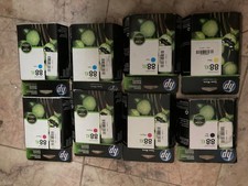 8 X Genuine HP 88XL Black Color 4PK Ink Cartridges Officejet Pro K5400 K550