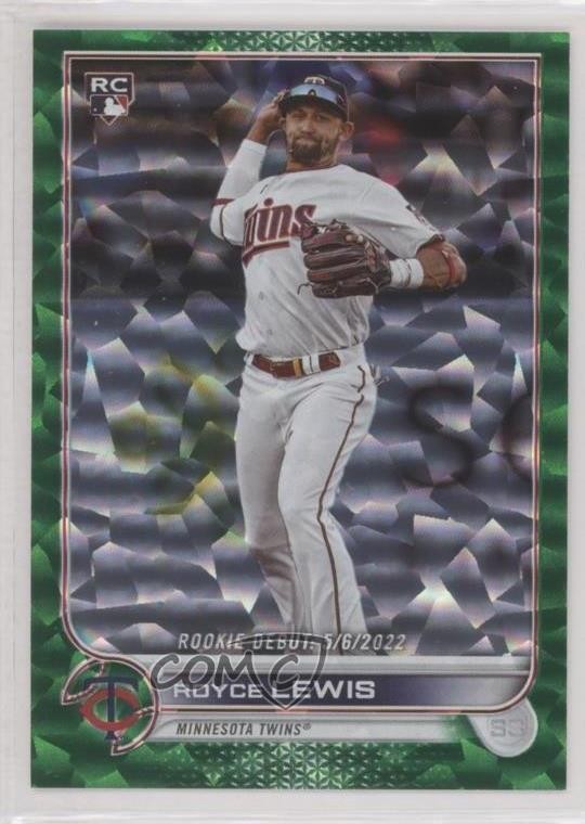 2022 Topps Update Rookie Debut Green Foil 16/499 Royce Lewis #US149 11lk