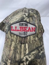 Vintage LL Bean Hunting Camo Hat Strap Back Trucker Hat Mesh