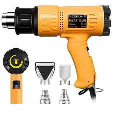 Professional-Grade 1800W Heat Gun with Adjustable Settings for Multiple Uses