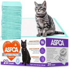 Fresh Scented Cat Pad Refills for Litter Box System Size 16.9 x 11.4 Inch - P...