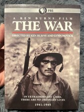 THE WAR: A Film by Ken Burns Lynn Novick PBS Complete Series -DVD 6-Disc Set-
