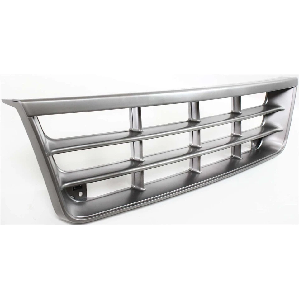Rejilla para 92-96 Ford E-150 Econoline E-350 Econoline plástico plateado Foto 3 de 4