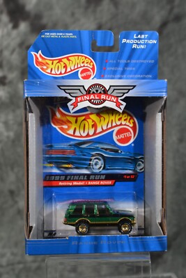 Hot Wheels Vintage 1999 Final Production Run Retiring Models Range Rover