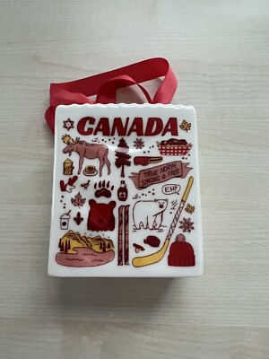 Starbucks Been There Collection Canada Ceramice Tote Bag 