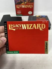 Legacy of the Wizard complete in box nintendo nes rpg CIB authentic Ships Fast