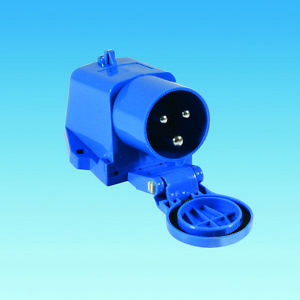 16 AMP MAINS POWER INLET SURFACE MOUNTED CARAVAN MOTORHOME TRAILER PO112
