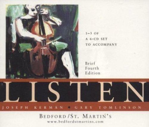 Listen GE by Gary Tomlinson and Joseph Kerman (2000, CD) - Picture 1 of 1