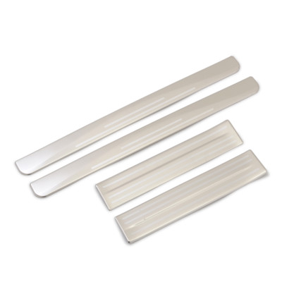  For Nissan Leaf 2017 2018 2019 Stainless Door Sills Enter Sill Guard Cover Trim