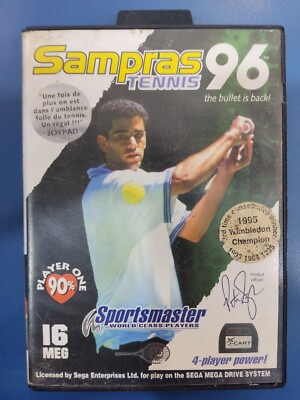 Pete Sampras Tennis / Sega Megadrive / Version Pal. / Jeu Co à Montazeau 22501268
