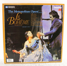 1983 The Metropolitan Opera La Boheme Puccini Laser Disc Tested