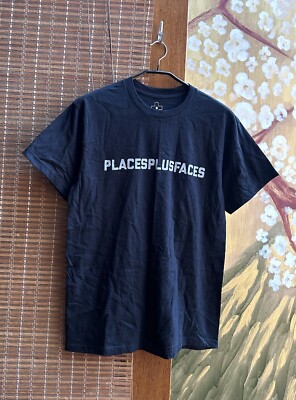 places faces P+F シャツ Ｔシャツ XL Places + Faces P+F Reflective Logo T-shirt Black Size M | eBay