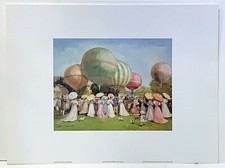 Hei&szlig;luftballons von John Goodall Reproduktionsdruck