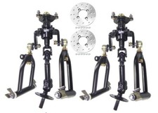 Front Drive Axle Hub kit Swing Arm Suspension Shock Bracket Disc ATV Quad Wheel