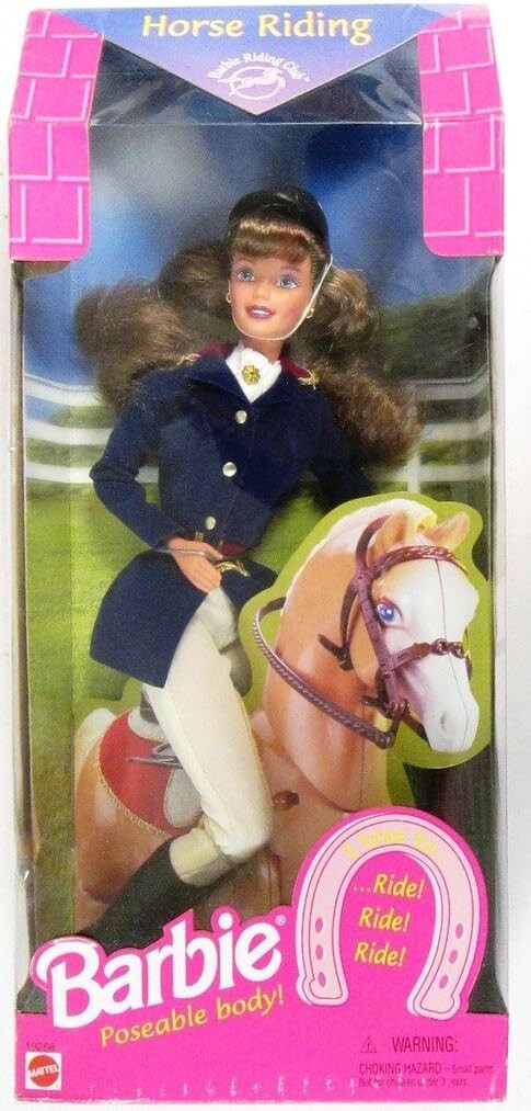 Horse Riding Barbie Riding Club Poseable Body