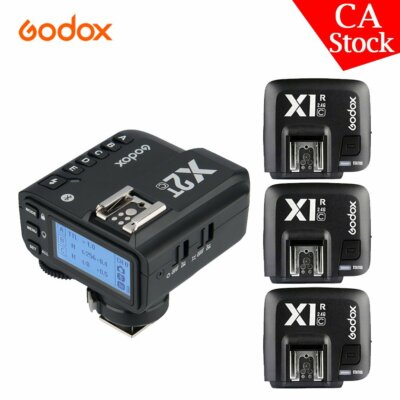 US Godox X2T-C TTL HSS APP Transmitter Trigger X1R-C