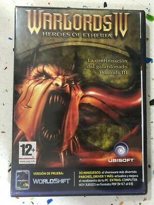 Warlords IV Heroes Of Etheria Spiel PC DVD ROM Spanisch Ubisoft