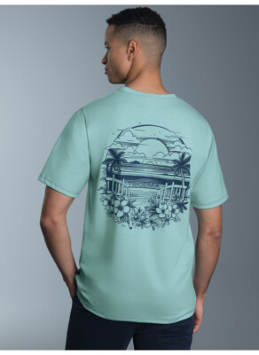 TRIGEMA T-Shirt mit großem Backprint 636225225 NEU & OVP