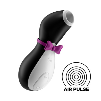 Penguin 11 Programs Clitoral Stimulator Toy USB Rechargeable Silicone Vibrator