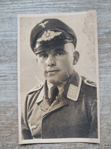 Soldat Kamerad Portrait Luftwaffe Offizier Wehrmacht 2.WK (9x14)Orig. Foto - Bild 1 von 2
