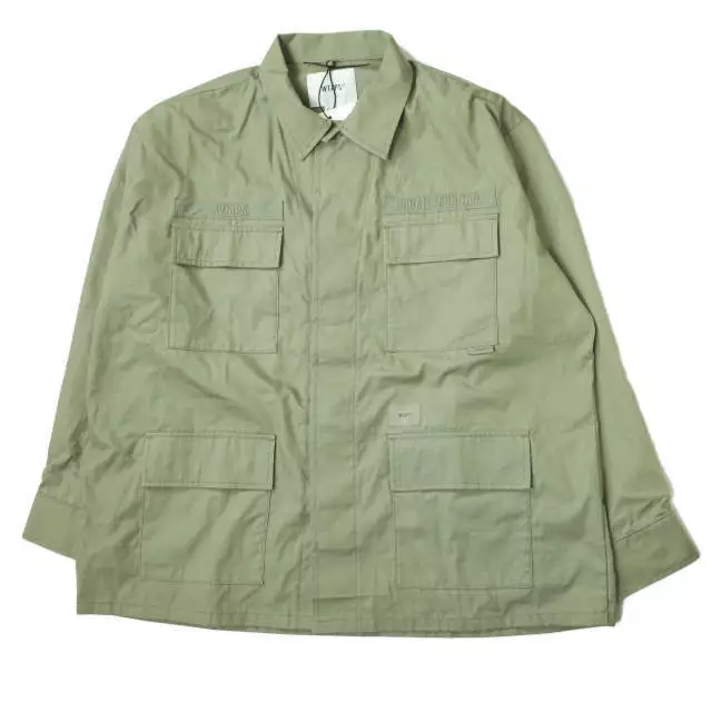 WTAPS 22SS JUNGLE 02 / LS / COTTON. POPLIN 221WVDT-SHM03 03(L