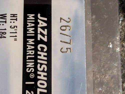 2024 TOPPS STADIUM CLUB BASEBALL CHROME PURPLE FOIL JAZZ CHISHOLM JR. /75 - Picture 3 of 3