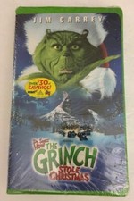 Dr Seuss' How Die Grinch Stole Christmas (VHS, 1990) Selten Vintage-Ships N 24